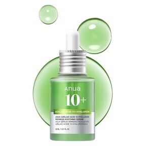 Anua Azelaic Acid 10 Hyaluron Redness Soothing Serum, Facial Serum